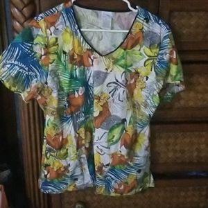Lion king scrub top